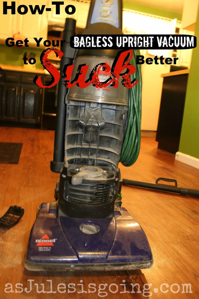 How-To Get your bagless vacumme to SUCK better