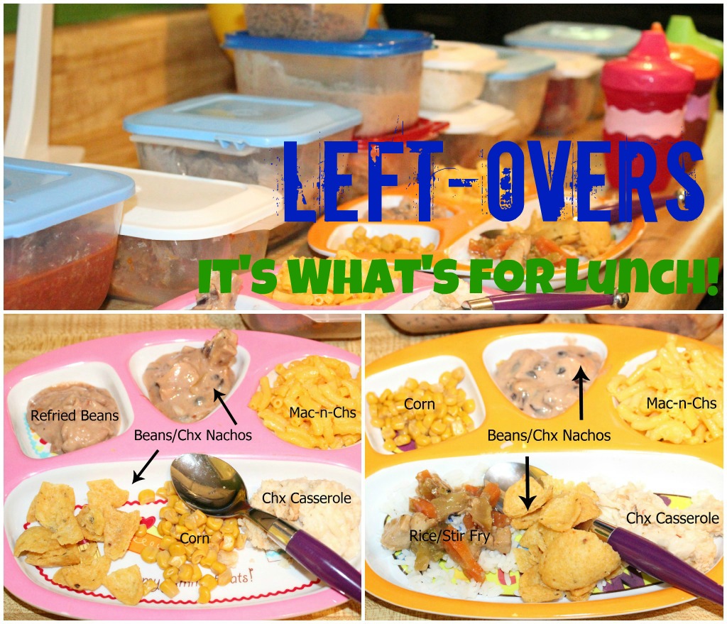 Left-Overs It's what's for lunch
