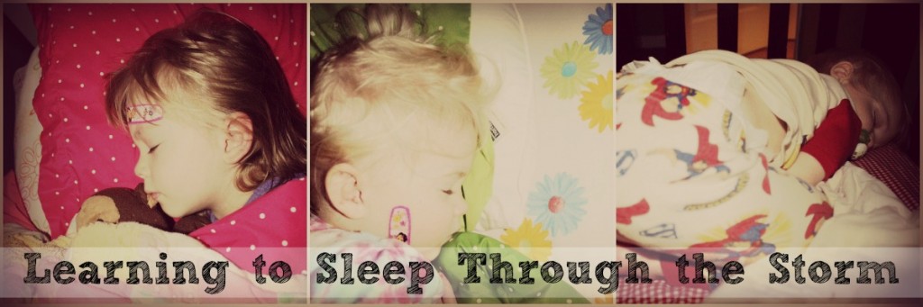sleep through the storm
