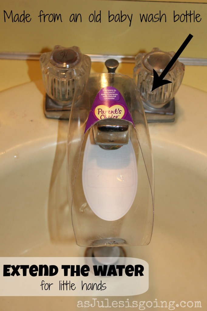 extend the water for little hands