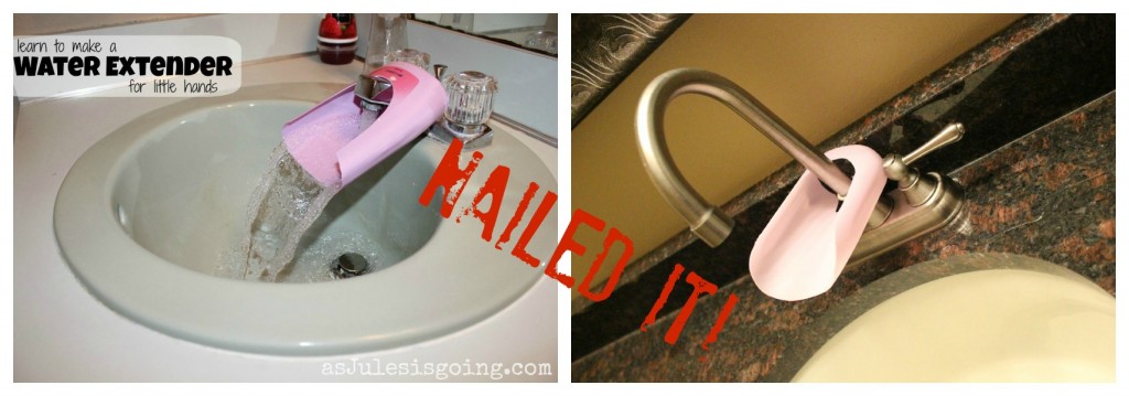 nailed it...this water extender isn't made for All sinks