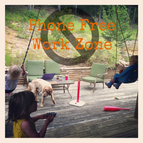 Phone Free Work Zone