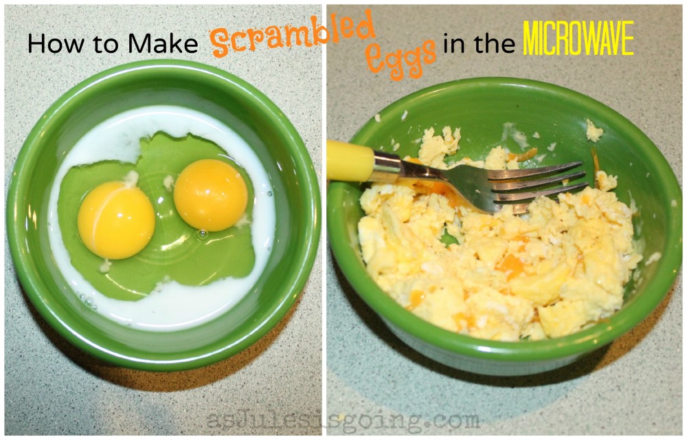 How to make scrambled eggs in the microwave, Microwave Scrambled Eggs